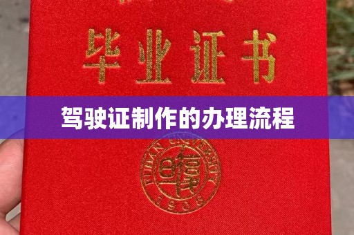 塔什库尔干塔吉克驾驶证制作的办理流程