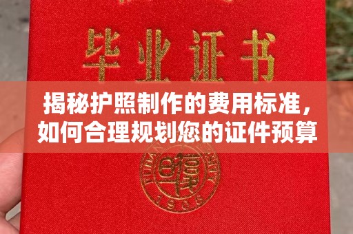 塔什库尔干塔吉克揭秘护照制作的费用标准，如何合理规划您的证件预算