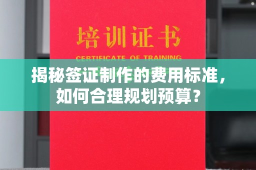 塔什库尔干塔吉克揭秘签证制作的费用标准，如何合理规划预算？