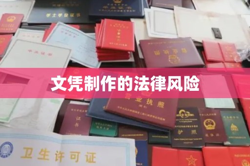 塔什库尔干塔吉克文凭制作的法律风险