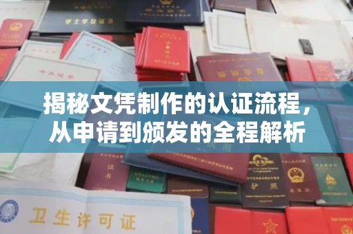 塔什库尔干塔吉克揭秘文凭制作的认证流程，从申请到颁发的全程解析