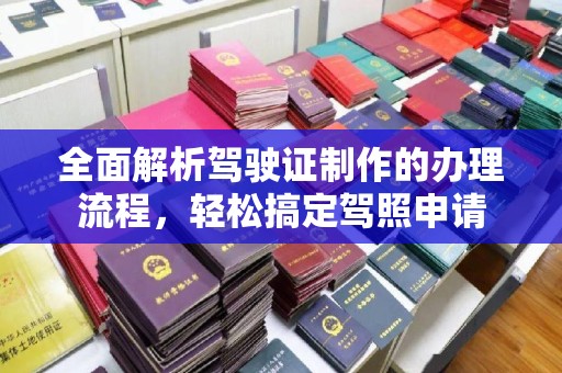 塔什库尔干塔吉克全面解析驾驶证制作的办理流程，轻松搞定驾照申请