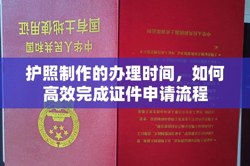 塔什库尔干塔吉克护照制作的办理时间，如何高效完成证件申请流程