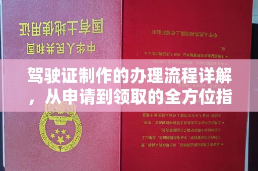 塔什库尔干塔吉克驾驶证制作的办理流程详解，从申请到领取的全方位指南