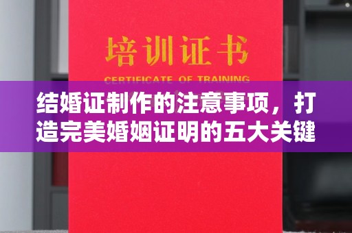 塔什库尔干塔吉克结婚证制作的注意事项，打造完美婚姻证明的五大关键点